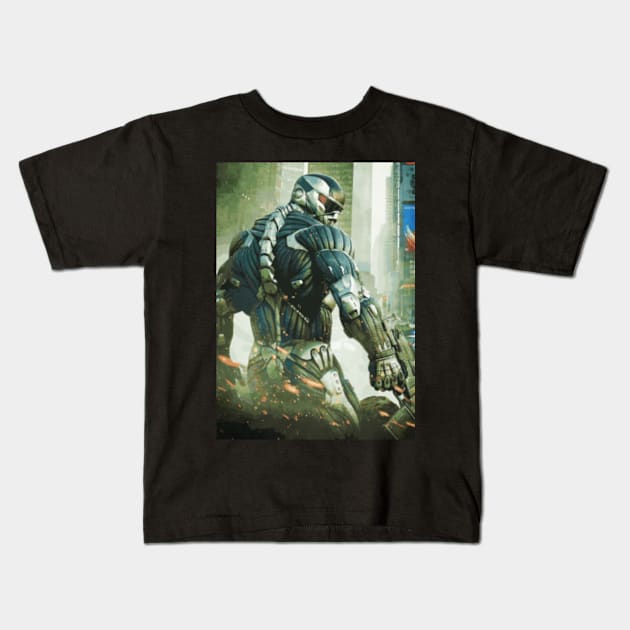 Crysis Kids T-Shirt by Durro